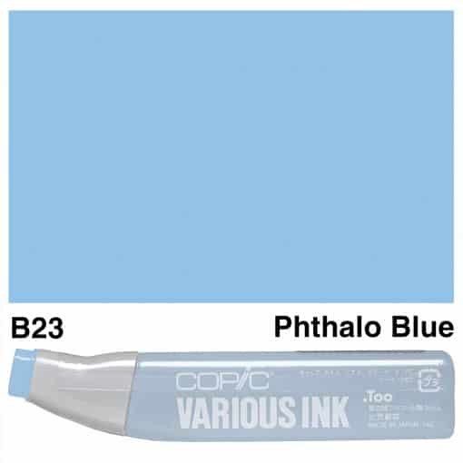 0018243 copic ink b23 pthalo blue | uresin