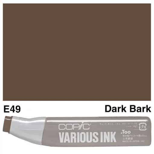 0018359 copic ink e49 dark bark | uresin
