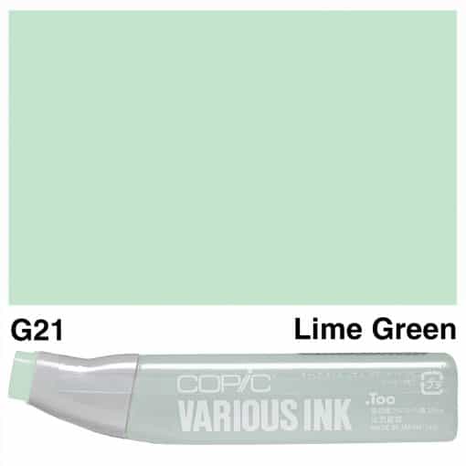 0018403 copic ink g21 lime green | uresin