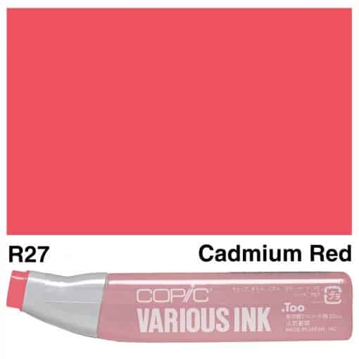 0018442 copic ink r27 cadmium red | uresin