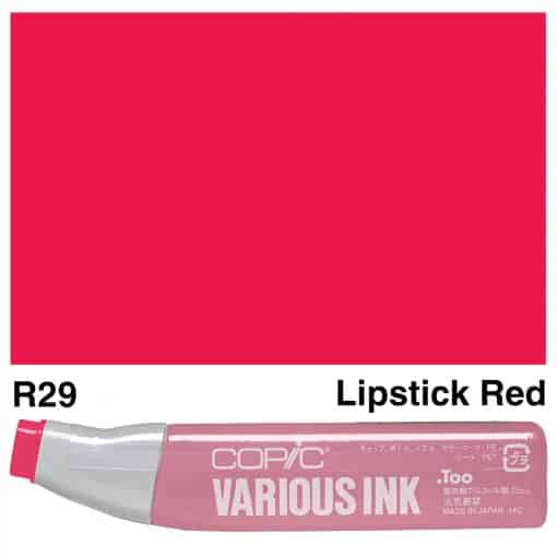 0018443 copic ink r29 lipstick red | uresin