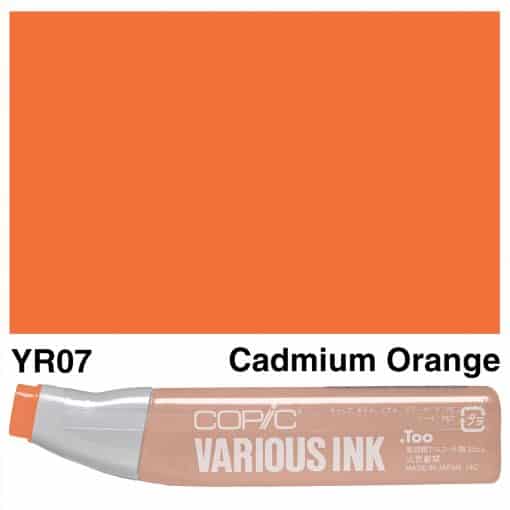 0018587 copic ink yr07 cadmium orange | uresin